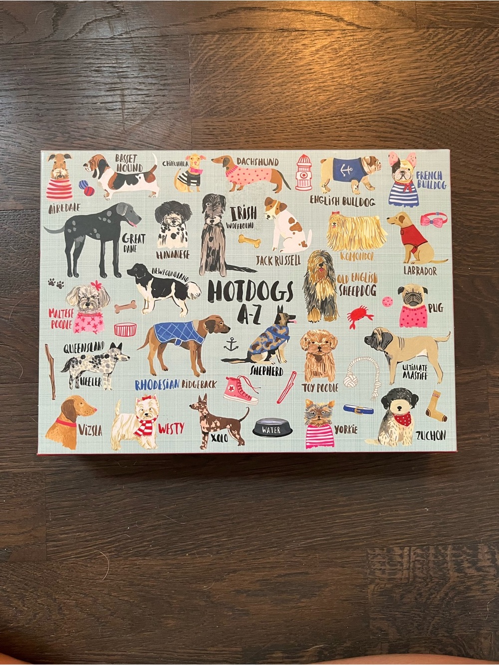 Dogs A-Z 1000 Piece Puzzle